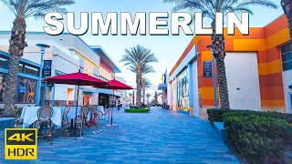 Downtown Summerlin Las Vegas Walking Tour  January 2024 [upl. by Korenblat]