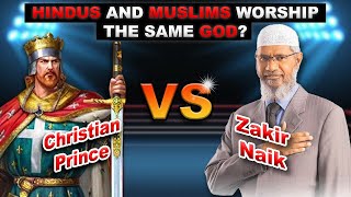 Zakir Naik was shocked when he saw Christian Prince Challenging Him in a Debate [upl. by Aisital]