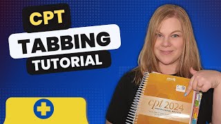 How to Tab Your CPT Book  Medical Coding Tabbing Walkthrough [upl. by Nawor]