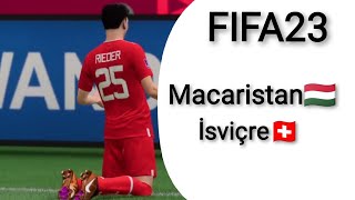 EURO2024  Macaristan  İsviçre FIFA23 [upl. by Pooley]