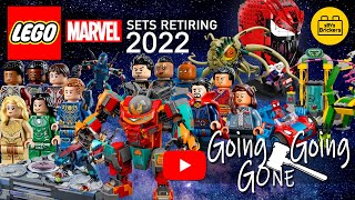 LEGO Marvel sets Retiring in 2022 Going Going Gone [upl. by Flynn]