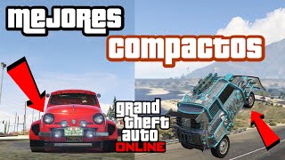 Los 10 MEJORES AUTOS COMPACTOS del GTA Online [upl. by Llewellyn]