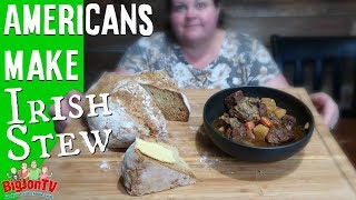 Americans Make Traditional Irish Stew  Whats Cookin Wednesday [upl. by Nnylaehs]