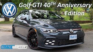 2023 Volkswagen Golf GTI 40TH Anniversary Edition Review [upl. by Berna]