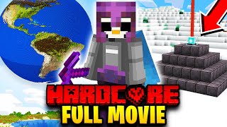 I Survived 1000 Days in HARDCORE Minecraft… MOVIE [upl. by Anaynek598]