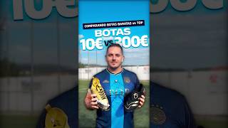 Parte 1 Hoy ponemos a prueba unas botas de 10€ de Temu vs las botas de Jude Bellingham de 300€ ⚽️👟 [upl. by Bryon355]