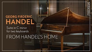 Handel Suite in C minor for two keyboards HWV 446  Julian Perkins  Carole Cerasi [upl. by Kenway]