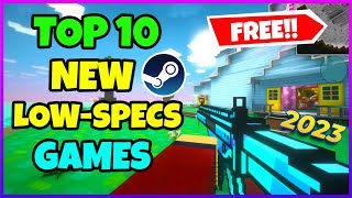 TOP 10 New Free LowSpecs Games you should play in 2023 for Potato PCLaptops [upl. by Selig]