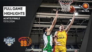 MLP Academics Heidelberg vs NINERS Chemnitz  Full Game Highlights  BBL Pokal Achtelfinale 2425 [upl. by Snyder]