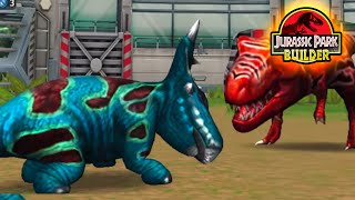 Herbivore Vs Carnivore  Jurassic Park Builder JURASSIC  Ep20 HD [upl. by Valenta824]