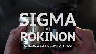 Sigma 16mm F14 vs Rokinon 12mm F2  Which should you buy [upl. by Kendell]