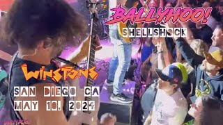 BALLYHOO SHELLSHOCK WINSTONS OCEAN BEACH SAN DIEGO MAY 10 2024 [upl. by Wampler424]