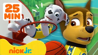 Psi Patrol  Akcje Ratunkowe i Przygody PSIEGO Patrolu 🏀  25 Minutowa Kompilacja  Nick Jr Polska [upl. by Naam676]