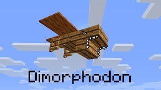 Minecraft  How To Build Dimorphodon [upl. by Idok]