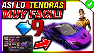 ✅Como CONSEGUIR el McLAREN KYANOS y PRINCESA DE LAS CARRERAS en FREE FIRE✅CON SOLO 9💎😱RULETA MAGICA✅ [upl. by Caryl857]