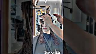 Haircut new style layers shorts hairstyle haircut hairextensions hair hairtutorial haircare 💋 [upl. by Anileme]