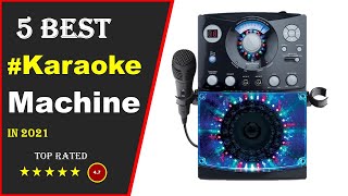 ✅ Top 5 Best Karaoke Machine On Amazon 2023 Tested amp Reviewed [upl. by Tiloine]