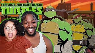 TURTLES TAKE TIME AND SPACE  TMNT 2012 Shorts Reaction TMNT [upl. by Barnabas50]