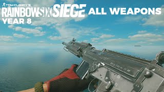 Rainbow Six Siege  All Weapons [upl. by Alekat492]