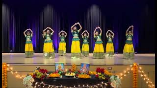 SBN Dance Academy 💃 performance in the Eastvale Diwali event 2024 [upl. by Salahcin]