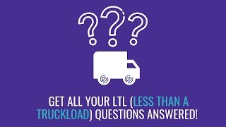 LTL Shipping Less Than a Truckload Explained [upl. by Mcilroy]