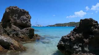 Walking Colombier beach ST Barts end to end part 1 [upl. by Hamlen688]