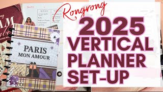 2025 Rongrong Planner SetUp  Chloetry Plans [upl. by Solrac]