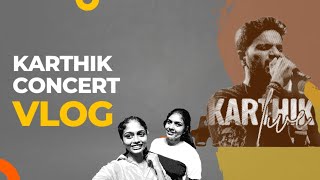 Karthik live concert  Karthik concert vlog Strangers become friendsfriends fun [upl. by Aiki]