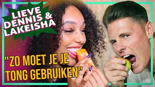 HOE moet je TONGEN LIEVE DENNIS EN LAKEISHA EOTB [upl. by Eiralam369]