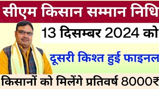 सीएम किसान सम्मान निधि 2024 रु 2000 मिलेंगे Cm Kisan Yojana 2nd Installment Date  Cm Kisan Yojana [upl. by Bruce]