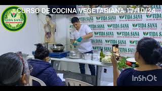 CURSO DE COCINA VEGETARIANA 17102024 [upl. by Beffrey666]