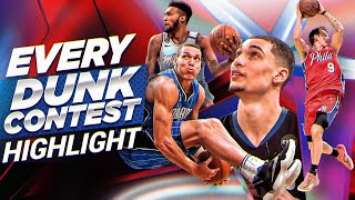 EVERY NBA Dunk Contest Since 2015 👀🔥 [upl. by Spiers383]