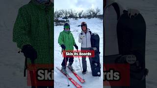 Skis Vs Snowboards [upl. by Vinna]