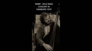 NHØP  Solo Bass Concert Live in Hamburg in 1993 [upl. by Kowalski]