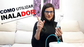 COMO UTILIZAR NEBULIZADOR EM BEBÃŠ O JEITO CERTO DE USAR INALADOR EM CRIANÃ‡A [upl. by Ennaylil]