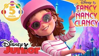 Fancy Nancy Clancy  Musikk Nancys potpurri 🎶 Disney Junior Norge [upl. by Illil180]