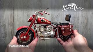 Modellino Moto Custom depoca da collezione [upl. by Ysdnyl]