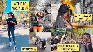 Best trip to YERCAUD with friends🔥♥️  Must visit places 👀 Travel vlog  HARINI SI [upl. by Anali]