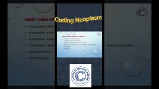 Neoplasm Guidelines medicalcodingcertification cpc aapc medicalcodingcourse icd10cm codingtips [upl. by Cyndy]