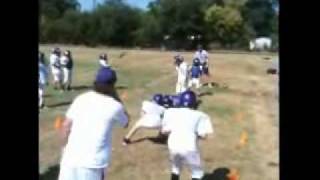 Gauntlet Drill  Youth Football 11 year olds [upl. by Suryc]