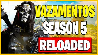 VAZARAM TODOS OS DETALHES SEASON 5 RELOADED WARZONE 3 E MODERN WARFARE 3 [upl. by Jeremiah302]