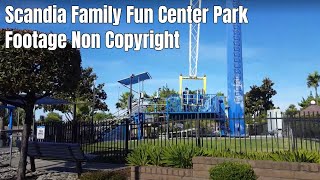 Scandia Family Fun Center  Park Footage  June 2020  Non Copyright [upl. by Dlonra544]