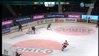 Hockeyallsvenskan 201213 Omgång 03 Djurgårdens IF  Södertälje SK [upl. by Utas]