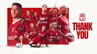 Thank you Thiago Liverpool FCs tribute to Thiago Alcantara [upl. by Hillard]