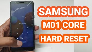 Samsung M01 Core Hard Reset  Samsung M01 Factory Reset  M01 Core Hard Reset [upl. by Hanley]