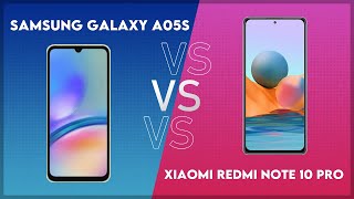 Samsung Galaxy A05s vs Xiaomi Redmi Note 10 Pro Technical Comparison [upl. by Selfridge775]