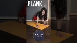 Take a 30 Second Plank Break shorts [upl. by Kapeed]