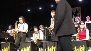 Cullman High School Jazz Band performs quotIn the Moodquot [upl. by Yesnik]