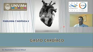 Fisiología cardiovascular Gasto cardíaco [upl. by Nodnahs241]