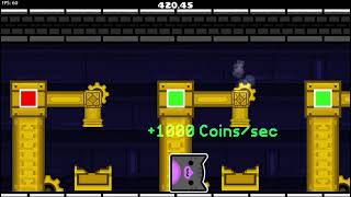 Coin temple Demo Full gameplay  Geometry Dash 22 Platformer Tycoon Level [upl. by Isleen]